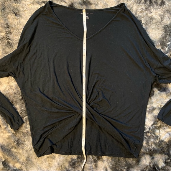 Long Sleeve Tied Top - Picture 5 of 5